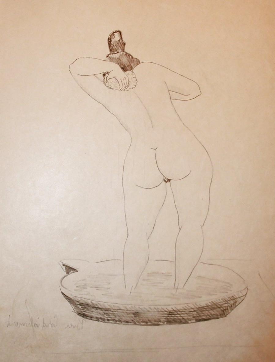 18P Erotic Book Illustration 27 -  Les Chansons Erotiques 