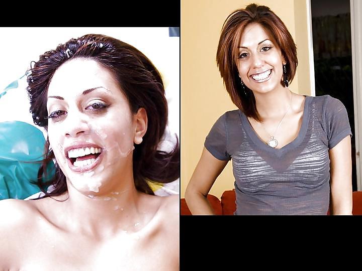 25P Before and After Cum Facials Gallery 1