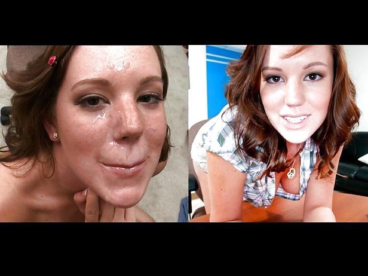 25P Before and After Cum Facials Gallery 1