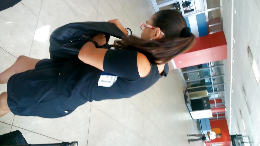 20P Big boobs short dress girl