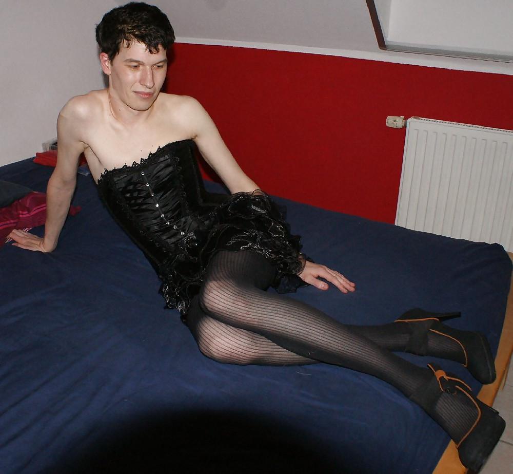 8P Me crossdresser trap sissy in new outfit