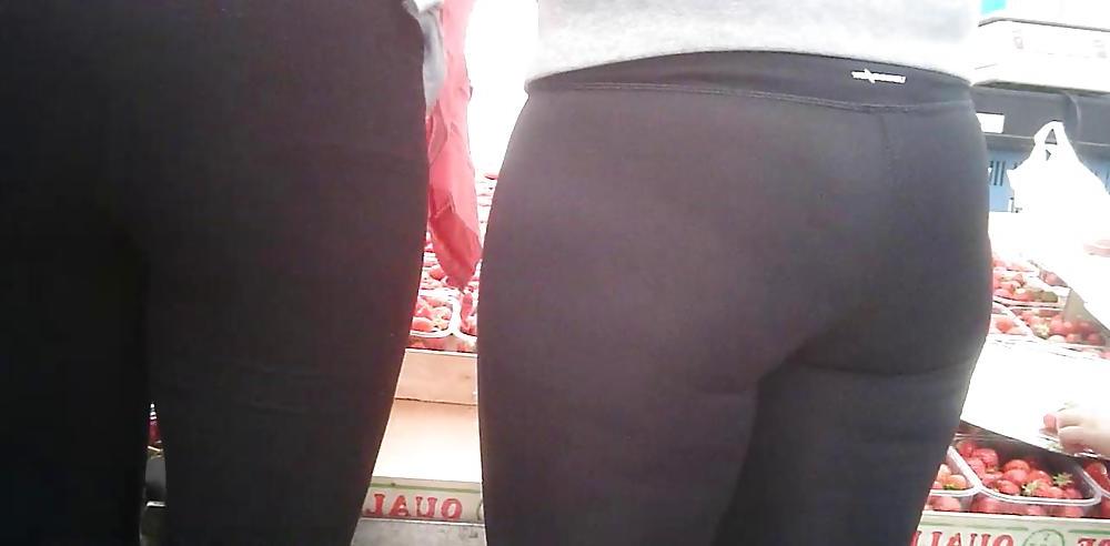 25P Sexy Spandex Booty