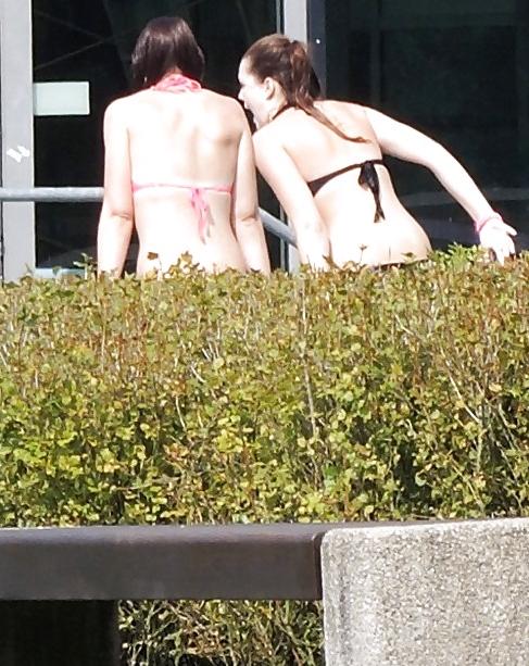 7P Horny Teens at street