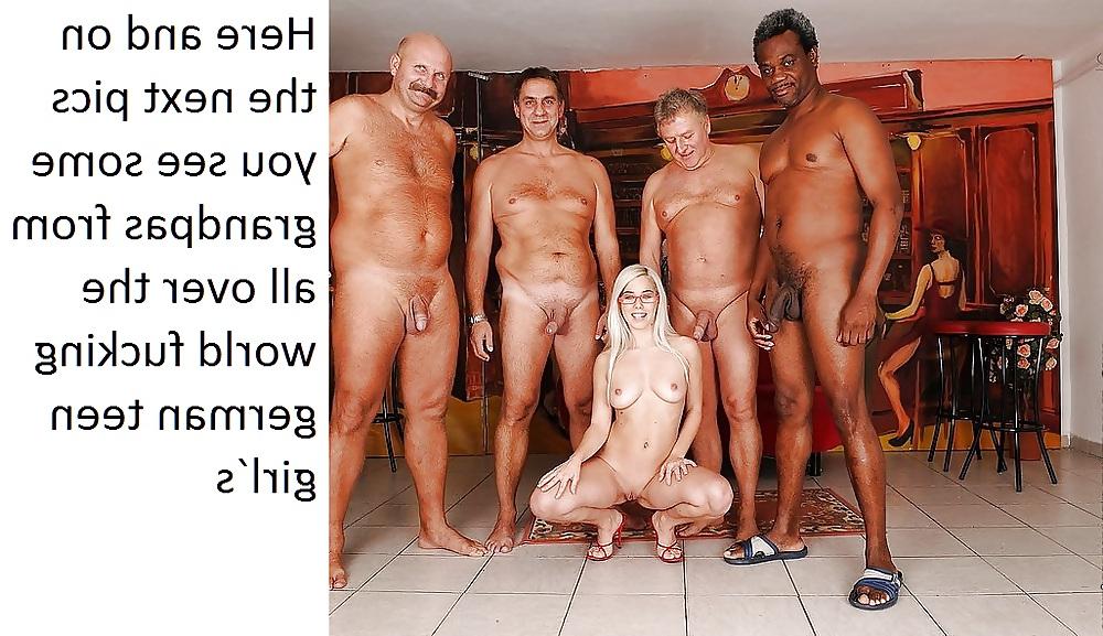 22P German teen girls fucking non german grandpas
