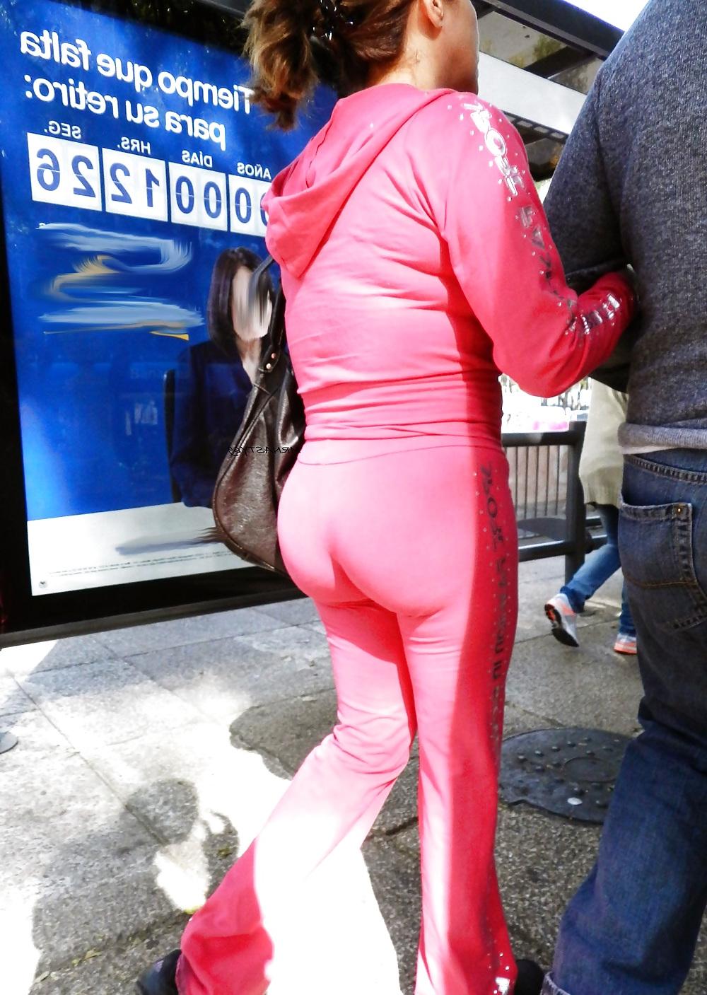 20P Latina Wife With Big Ass In Tight Pink Pants