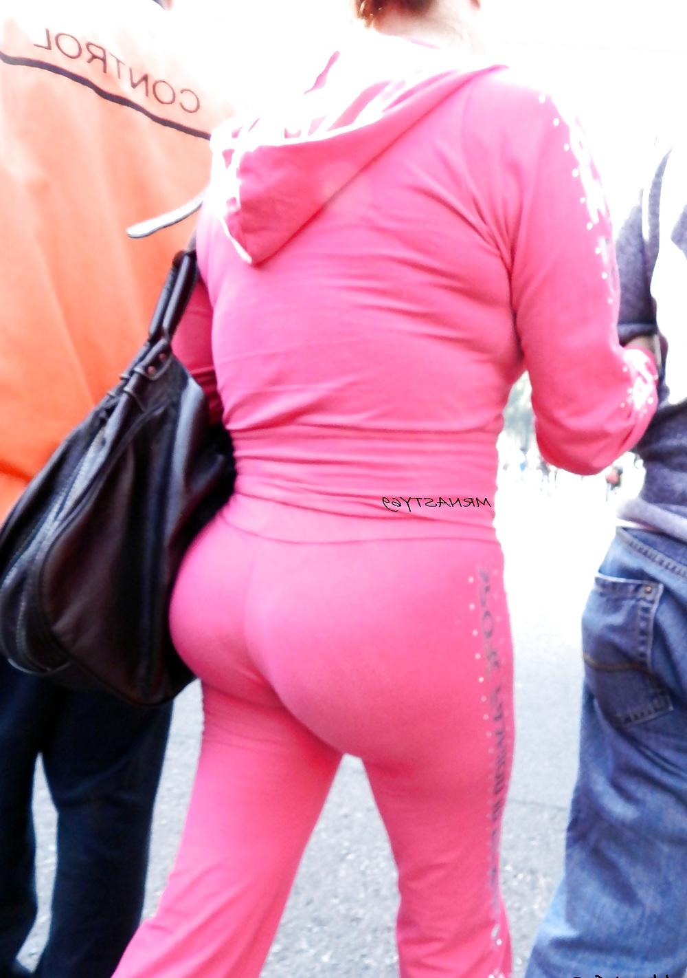 20P Latina Wife With Big Ass In Tight Pink Pants