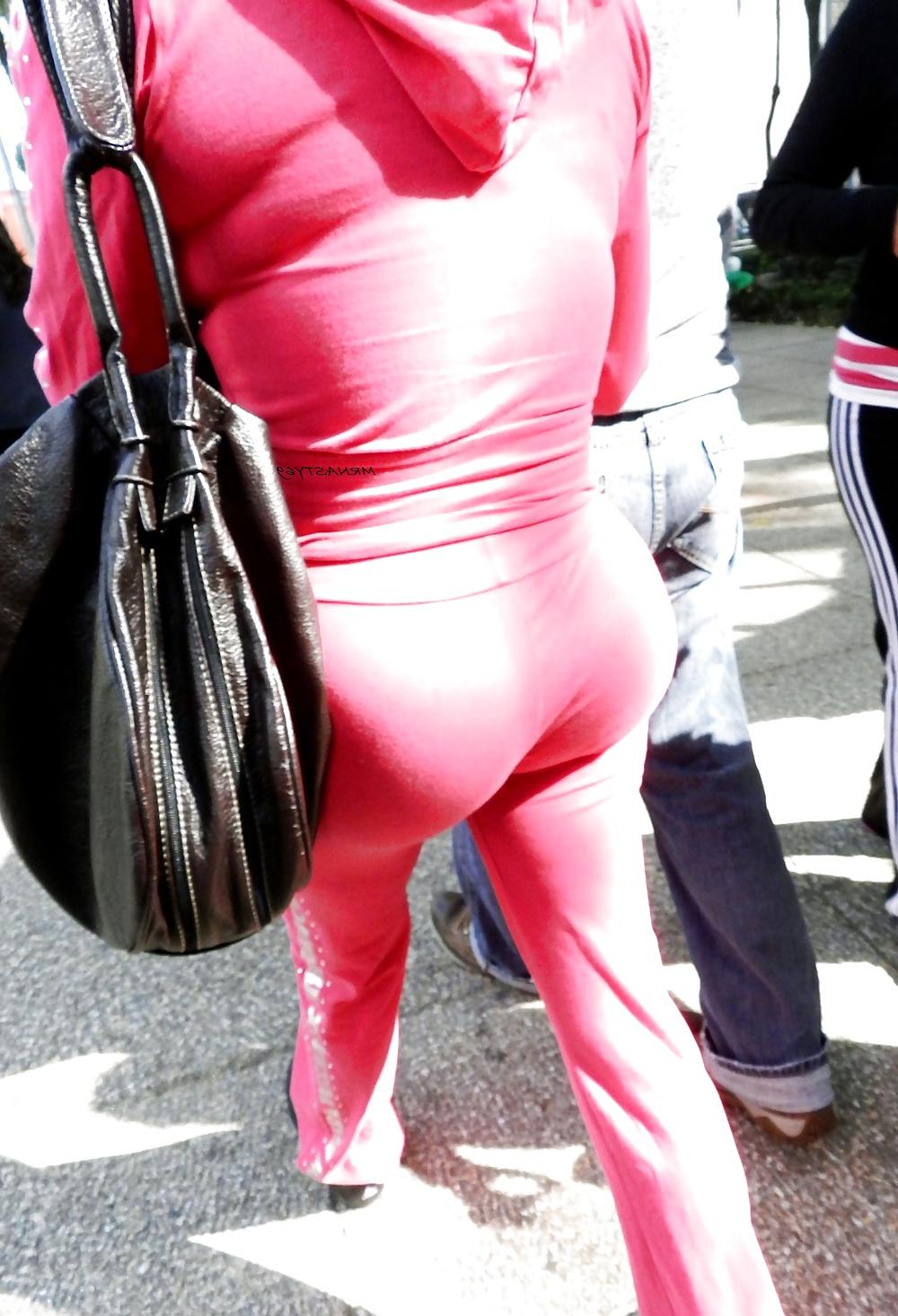 20P Latina Wife With Big Ass In Tight Pink Pants