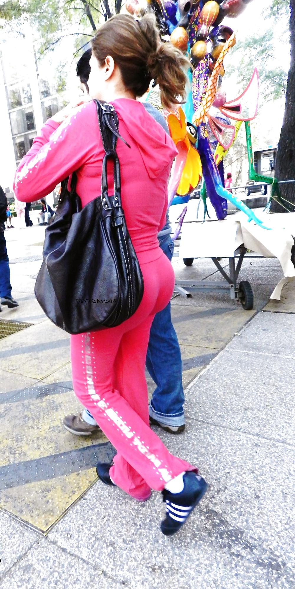 20P Latina Wife With Big Ass In Tight Pink Pants