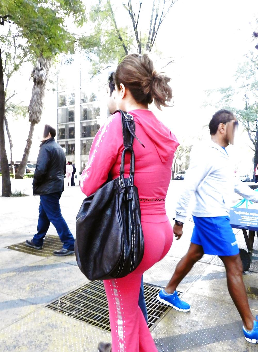 20P Latina Wife With Big Ass In Tight Pink Pants
