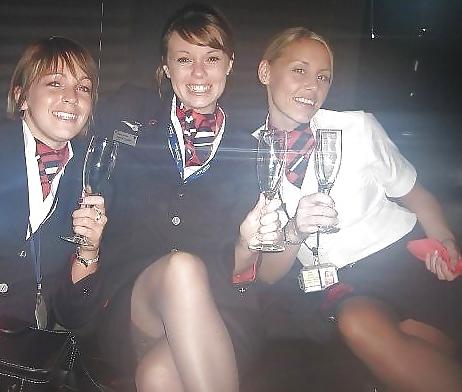 25P Sexy Stewardess 