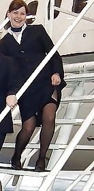 25P Sexy Stewardess 