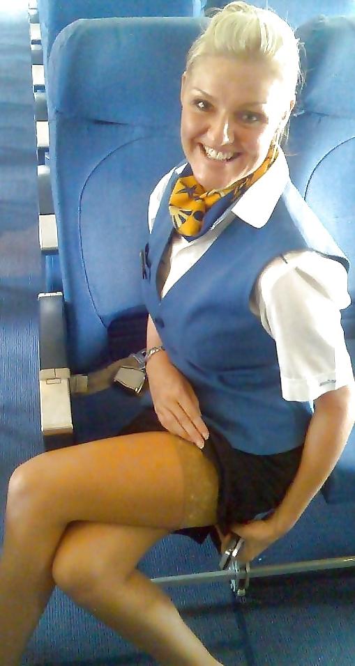 25P Sexy Stewardess 