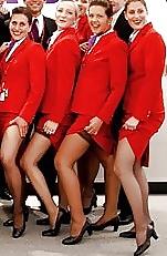 25P Sexy Stewardess 