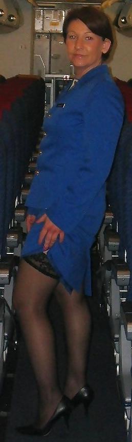 25P Sexy Stewardess 