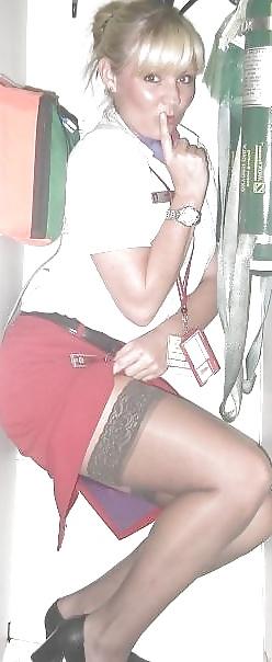 25P Sexy Stewardess 