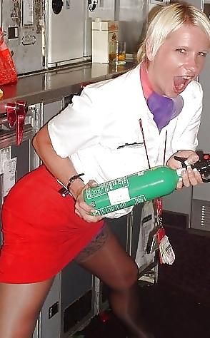 25P Sexy Stewardess 