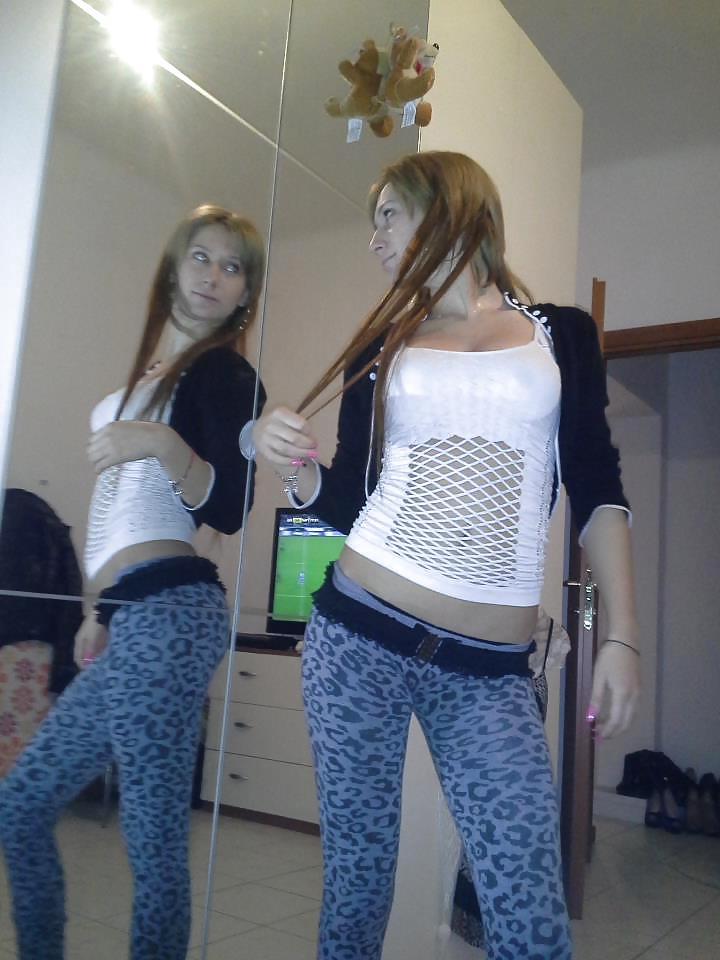 25P Teens in stockings