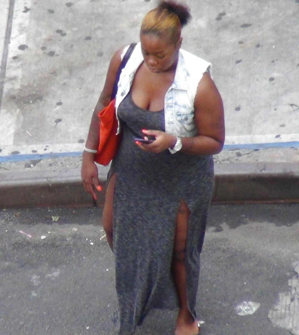 7P New York Big Titty Chubby Street Girl