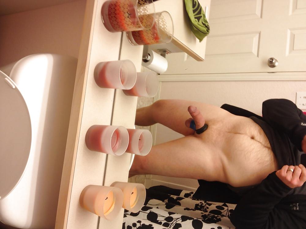 6P Stroking before  pumping my cock 