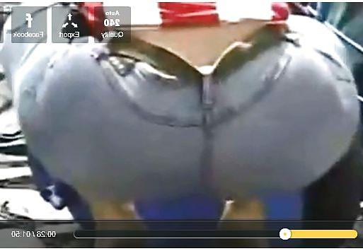 15P Wiiiide hipped Puerto Rican saddlebag booty!!