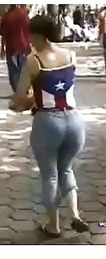 15P Wiiiide hipped Puerto Rican saddlebag booty!!