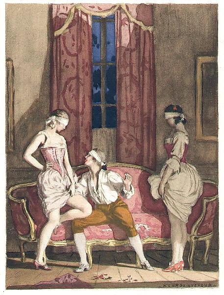 25P Erotic Book Illustration 18 - Memoires of Casanova - Part 3