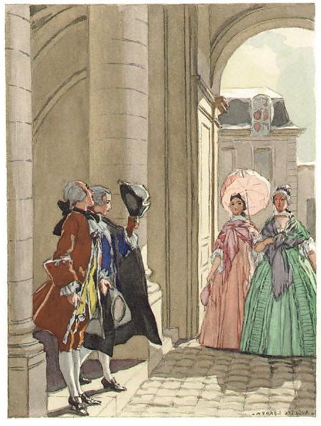 25P Erotic Book Illustration 18 - Memoires of Casanova - Part 3