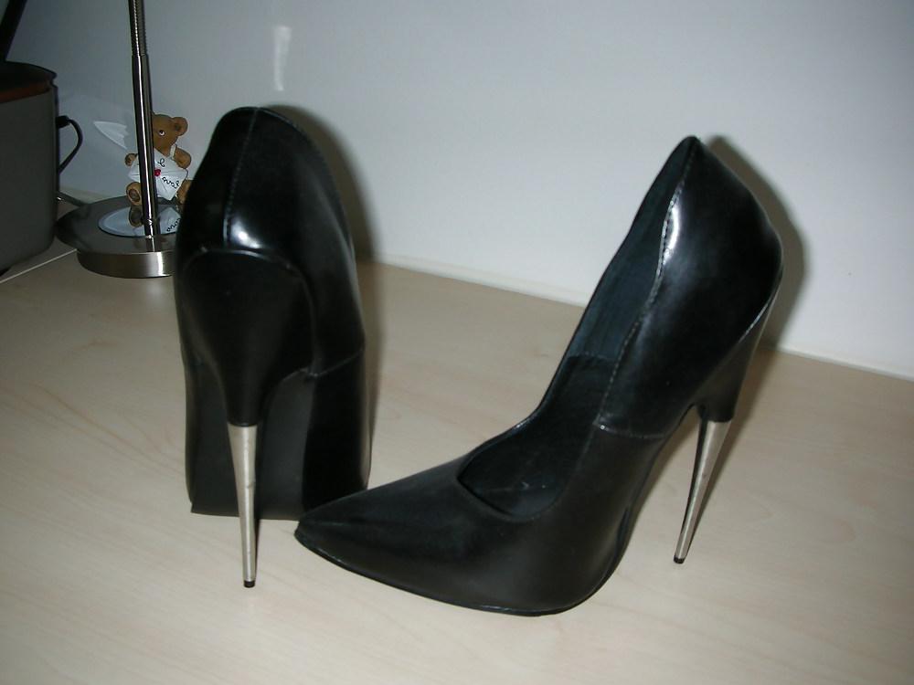 25P High heels of my horny wife - shoe closet