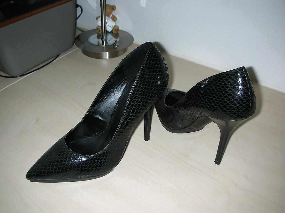 25P High heels of my horny wife - shoe closet