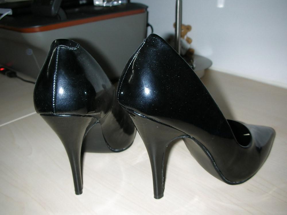 25P High heels of my horny wife - shoe closet