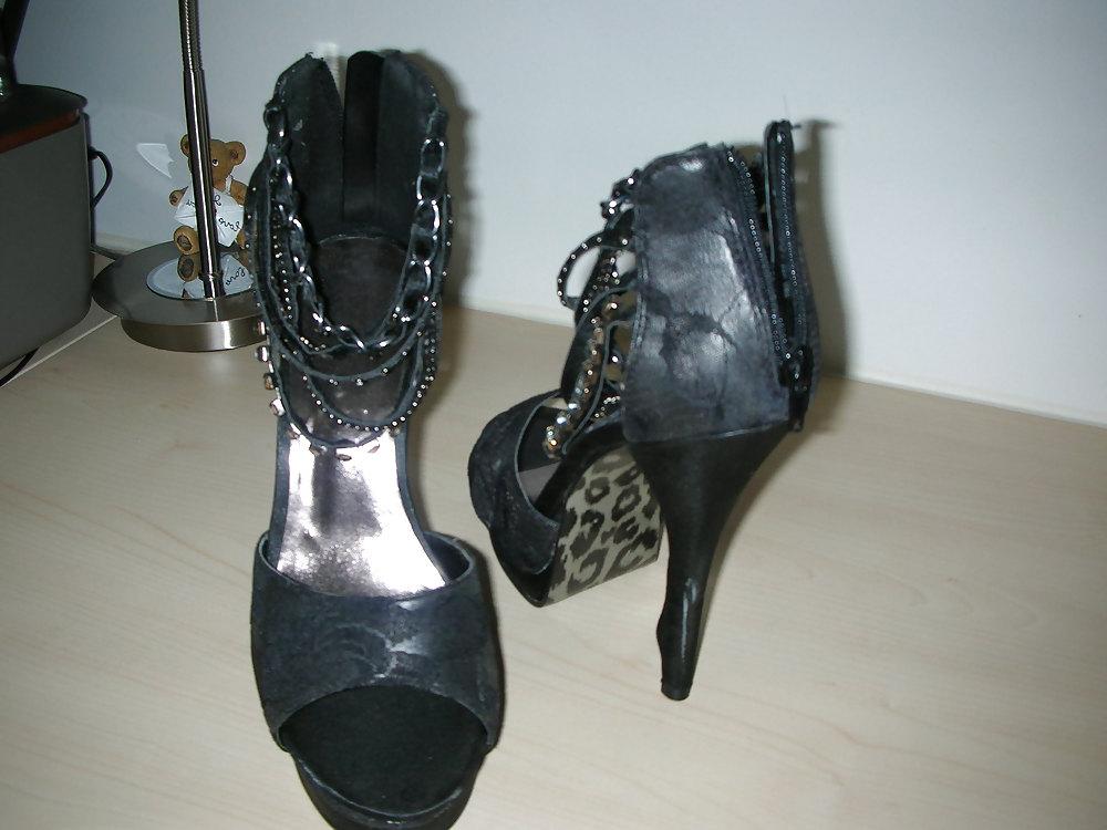 25P High heels of my horny wife - shoe closet
