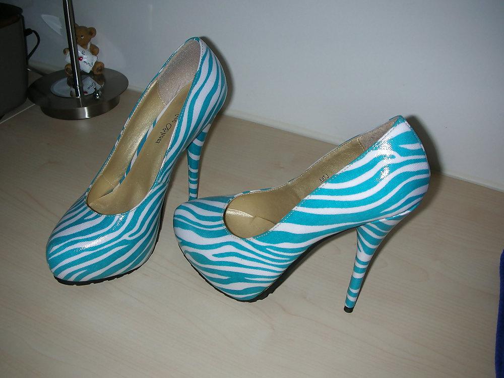 25P High heels of my horny wife - shoe closet