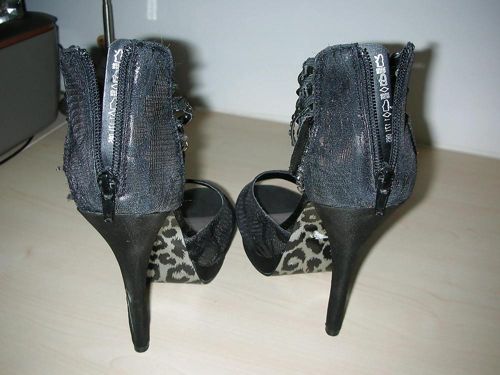 25P High heels of my horny wife - shoe closet