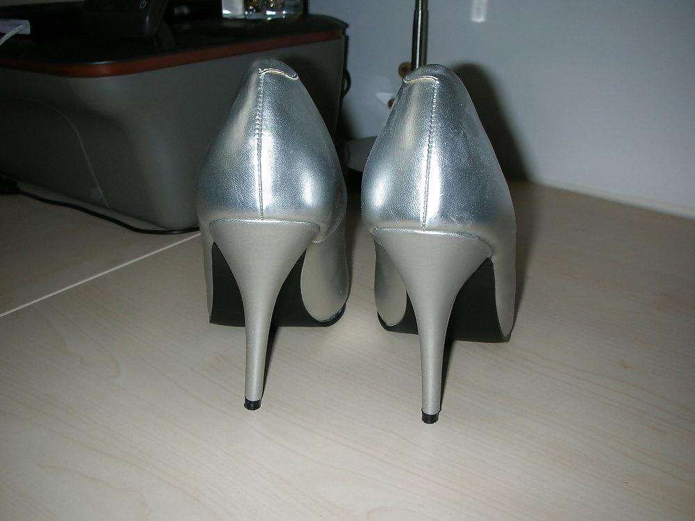 25P High heels of my horny wife - shoe closet