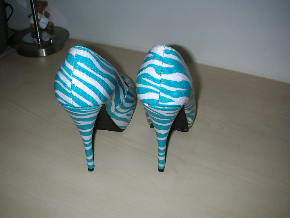 25P High heels of my horny wife - shoe closet
