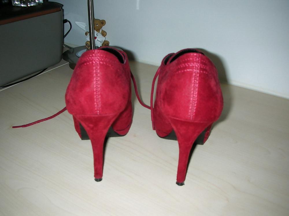 25P High heels of my horny wife - shoe closet