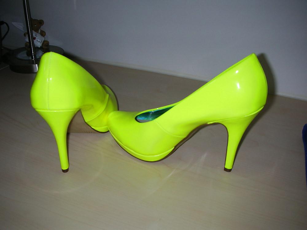 25P High heels of my horny wife - shoe closet