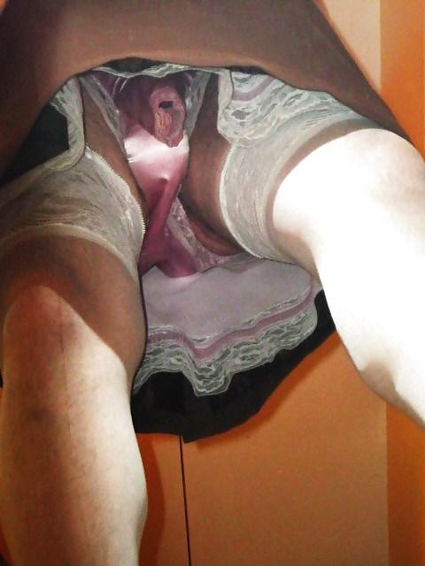 10P Crossdresser upskirt