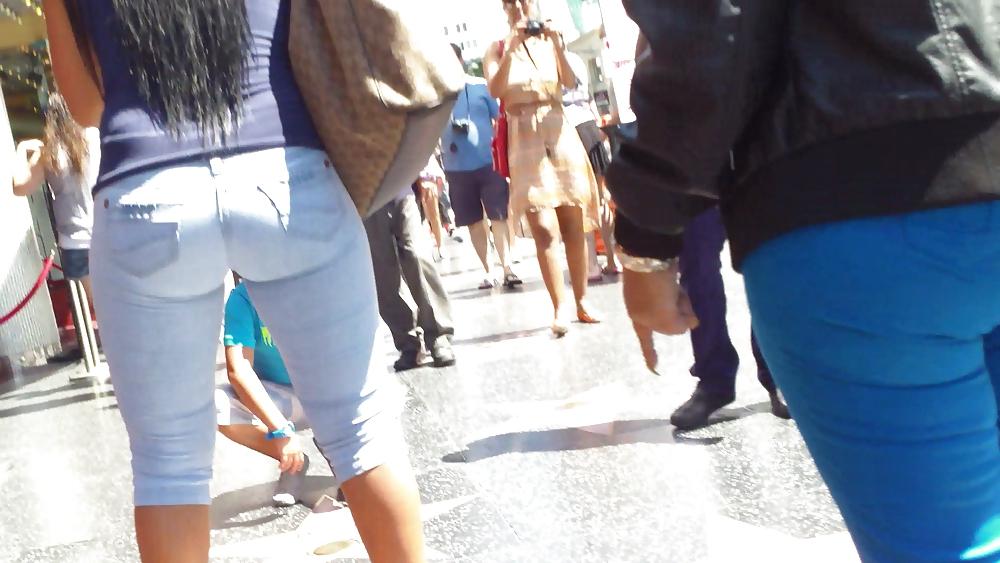 25P MILF big ass & butt super tight jeans