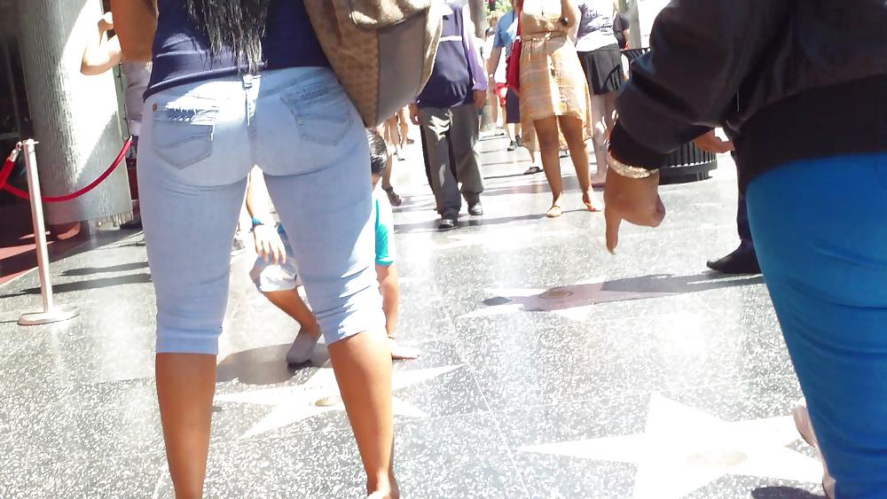 25P MILF big ass & butt super tight jeans