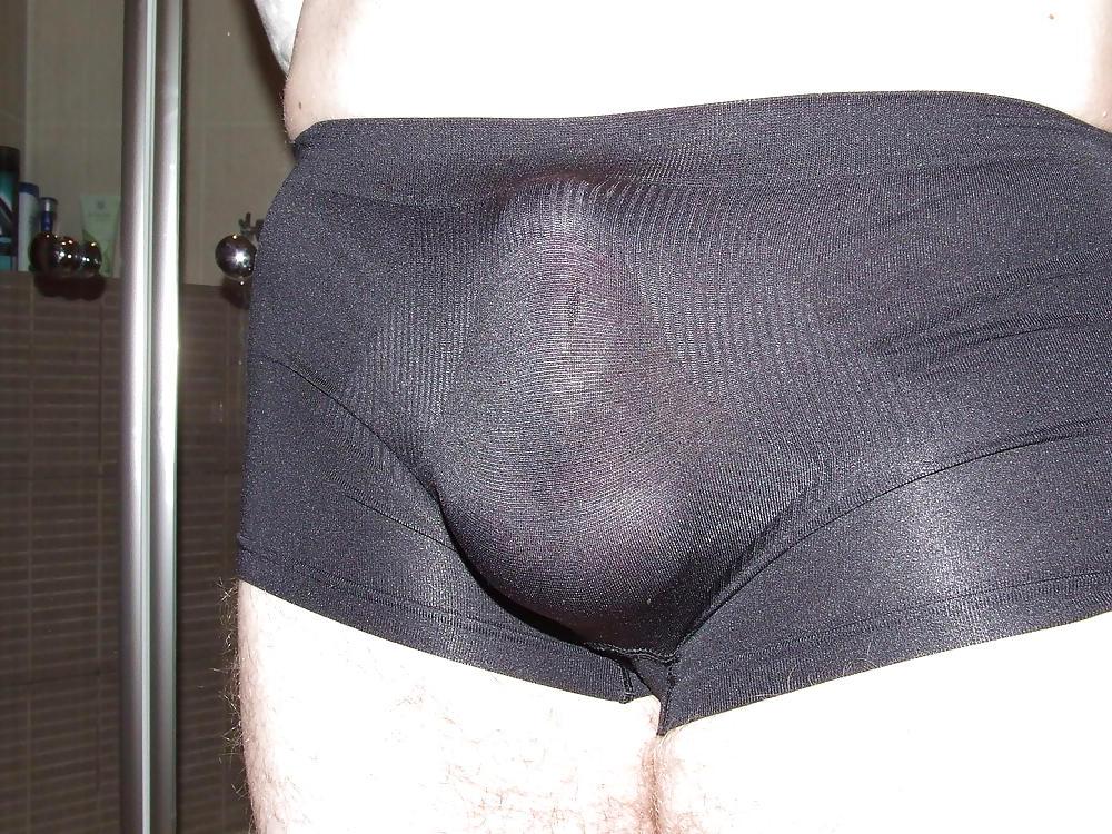 11P Horny in stockings and a hard cock