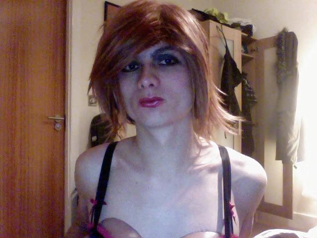 25P Emma Slut crossdresser tranny whore pics 2