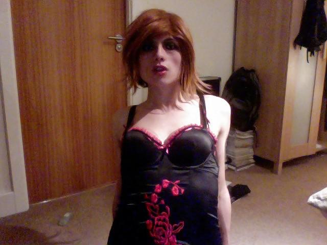 25P Emma Slut crossdresser tranny whore pics 2