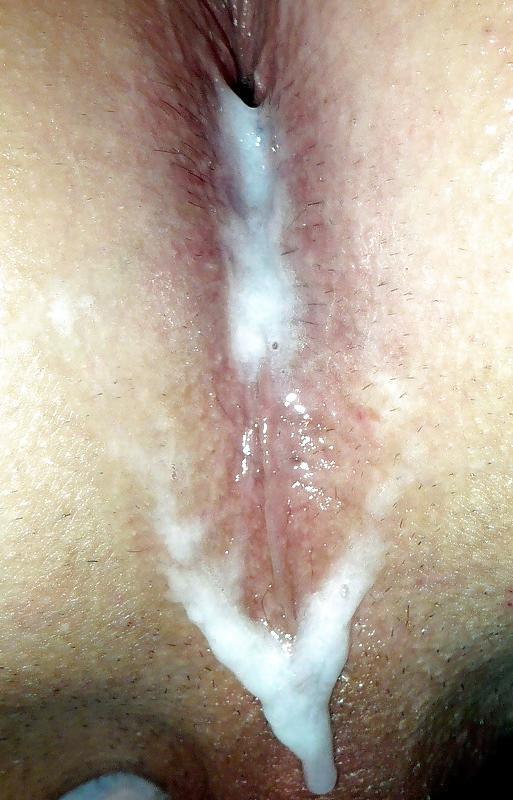 25P Crossdresser cum on ass