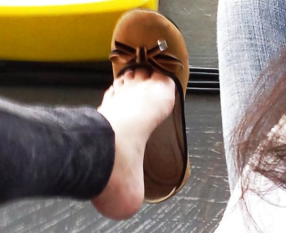 5P Pinay College Shoe Dangling