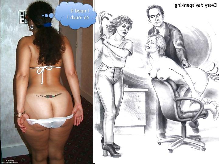 25P Spanking and whip for submissives housewifes