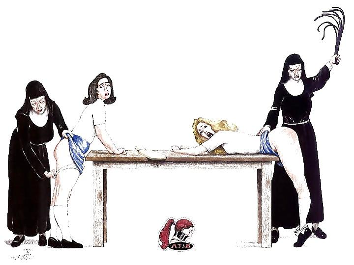 25P Spanking and whip for submissives housewifes