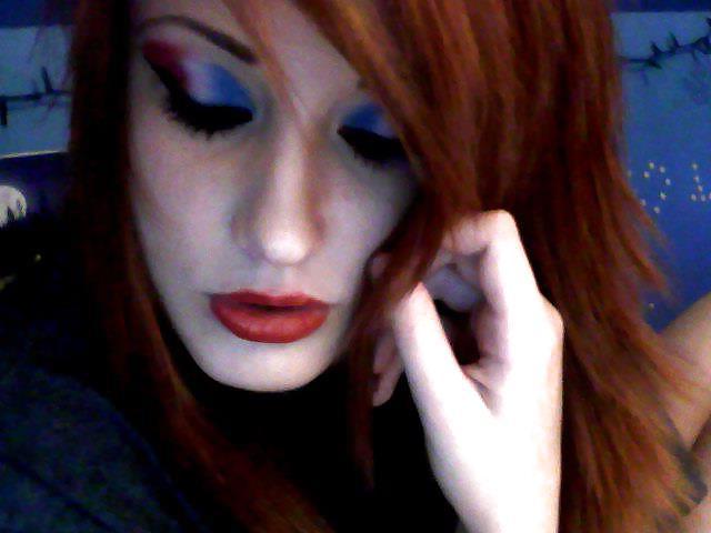 25P Facebook Emo Gothic Scene Girl Selfies
