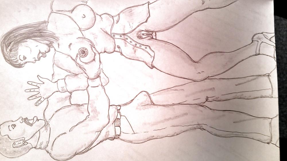 10P My Erotic Drawing