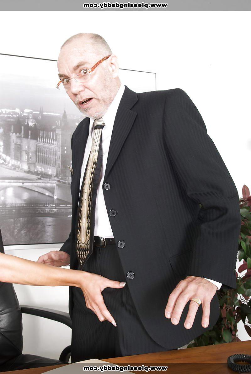 18P Young Slutty Secretary Fucks Old Boss